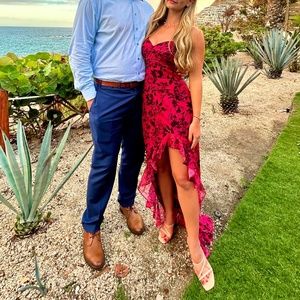 Revolve x Amanda Uprichard Eden Gown in Femme